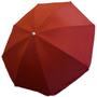 Imagem de Guarda Sol Praia Grande 2,40 metros Piscina Pesca Camping Verão Vermelho Importway Iwgs-240 Vm