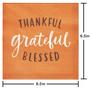 Imagem de Guardanapos de almoço American Greetings Thankful, 50 unidades, 16,5 cm