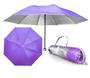 Imagem de Guardar chuva sombrinha reforçada com bolsa com proteção solar