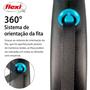 Imagem de Guia Flexi Black Design Fita G 5m - Azul