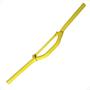 Imagem de GUIDÃO ALUMINIO COM REFORÇO PARA BIKE BICICLETA MTB DH 22.2x700MM GTU AMARELO NEON