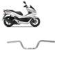 Imagem de Guidão Cromado Moto Honda PCX 150 com Peso Compatível Com Todos Anos Design Acessórios
