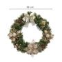 Imagem de Guirlanda Decorada 36cm Porta Enfeite Natalino Premium Decoração Casa Natal