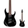 Imagem de Guitarra 7 Cordas Ibanez Multi Scale RG MS7 Black
