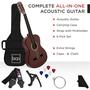 Imagem de Guitarra Acústica Best Choice Products para Iniciantes - 38 Polegadas com Kit