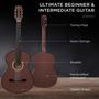 Imagem de Guitarra Acústica Best Choice Products para Iniciantes - 38 Polegadas com Kit