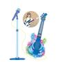 Imagem de Guitarra com Microfone Pedestal Rock Show Rosa  DM Toys