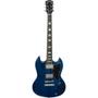 Imagem de Guitarra Elétrica Sg De Madeira Maciça Thomaz Teg 340 Azul F097