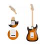 Guitarra Fender Squier Debut Stratocaster Sunburst Imagem de Guitarra Fender Squier Debut Stratocaster Sunburst