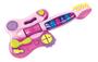 Imagem de Guitarra Infantil Com Luz E Som Rosa Multikids