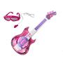 Imagem de Guitarra Infantil Com Microfone Oculos Com Luz E Som - Zoop Toys