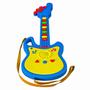 Imagem de Guitarra Infantil Eletrônica Com Microfone Sai Voz - Dm Toys