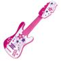 Imagem de Guitarra Infantil Rosa 45Cm Presente Brinquedo Criança 3086