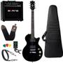 Imagem de Guitarra Les Paul Strinberg Lps200 Preto Bk Cubo Borne