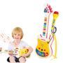 Imagem de Guitarra Menino Rock Brinquedo Infantil Musical luz Menina