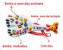 Imagem de Guitarra Musical Infantil Girafa Com Luz A Pilha