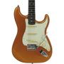 Imagem de Guitarra Tagima TG-500 MGY E/MG TW Series Stratocaster Metallic Gold Yellow C/ Escudo Mint Green e Escala Escura