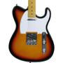 Imagem de Guitarra Tagima TW-55 SB C/WH TW Series Telecaster Sunburst C/ Escala Clara e Escudo Branco