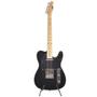 Imagem de Guitarra Telecaster Land Preta Com Escudo Preto L-T1Bk/E