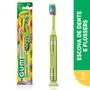 Imagem de Gum Escova Dental Infantil Crayola Marker com 3 Flossers COR Sortida 1 Unidade