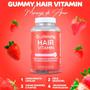 Imagem de Gummy Hair Vitamin Original Morango - 1 Pote C/ 60 Gomas