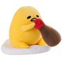 Imagem de Gund de bichos de pelúcia Sanrio Gudetama The Lazy Egg com molho de soja