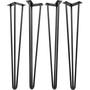 Imagem de Hairpin Legs Pés de Ferro Kit 4pçs 45cm