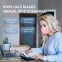 Imagem de HALIDODO 30 Pacotes KN95 Máscara facial, 5-Plyers Protection Cup Dust Face Mask, Máscara de Proteção Respirável para Mulheres Homem, Rosa