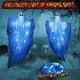 Imagem de Halloween Hanging Ghosts LACCHOUFEE 61,5 polegadas com LED azul, 2 unidades