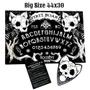 Imagem de Halloween Spirit Calling Gothic Design Ouija Jogo de tabuleiro para Spirit Hunt com Planchette e instruções detalhadas