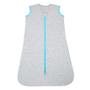 Imagem de HALO Sleepsack Ideal Temp, Cobertor Vestível Bebê, TOG 1.0, Heather Grey/Aqua, Grande