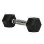 Imagem de Halter Dumbell Emborrachado Sextavado Cromado Peso 2kg Rae