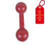 Imagem de Halter Emborrachado Peso Bola Vermelho 4Kg Funcional Fitness