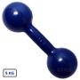 Imagem de Halter Redondo Bola Emborrachado 5 Kg Azul