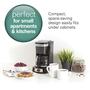 Imagem de Hamilton Beach 5 Cup Compact Drip Cafeteira, Funciona com