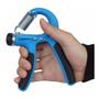 Imagem de Hand Grip Ajustável Até 40kg Alicate Exercitador De Mão Antebraço Fisioterapia - Azul
