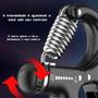 Imagem de Hand Grip Com Mola Ajustável Resistência Até 60kg Com Contador Fortalecedor Antebraços
