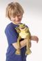 Imagem de Hand Puppet Folkmanis Funny Frog Plush para bebês e crianças