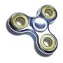 Imagem de Hand Spinner Fidget de Metal Ansiedade Anti Estresse Ansiedade Cor Prata (bsl-gira-1-metal)