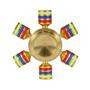 Imagem de Hand Spinner Profissional Desmontável Sextavado Golden Light