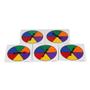 Imagem de Hand2mind Spinners Arco-íris, Quadrados Plásticos, Set 5
