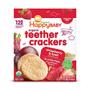 Imagem de Happy Baby Organics Organic Teether Crackers Gluten Free Strawberry & Beet with Amaranth, 0.14 Oz,12 Count (Pack of 6)