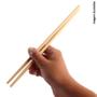 Imagem de Hashi de Bambu kit com 10 Pares 24 CM Liso