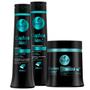 Imagem de Haskell Cachos Sim Shampoo + Condicionador + Máscara 500ml Cacheadas e Crespas