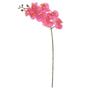 Imagem de Haste Flor Artificial Orquídea Phalaenopsis Rosa 90cm