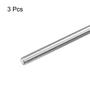 Imagem de Haste rosqueada MECCANIXITY M6 x 450 mm, aço inoxidável 304, pacote com 3 unidades
