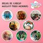 Imagem de Hastes Flexíveis de Pelúcia Cabelo Maluco Artesanato Limpador Chenille Colorido Candy 10 unid