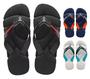 Imagem de Havaianas Masculina chinelo Top Max Basic Dual Original tira grossa larga Adulto Masculino/Feminino