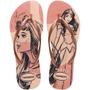 Imagem de Havaianas Slim Princesas Rosa Ballet/Dourado Blush