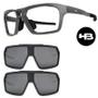 Imagem de Hb Oculos Presto Grafeno 010399 Com 2 Clipons Cinza